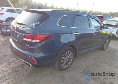 2017 Hyundai Santa Fe Se из США, поврежденный, VIN KM8SMDHF3HU182838